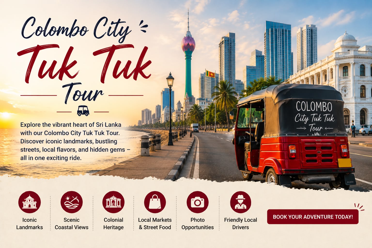 Colombo City Tuk Tuk Tour