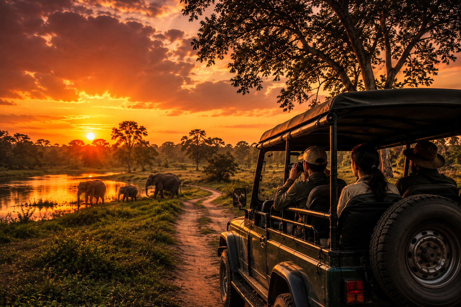 Evening Half-Day Wilpattu Safari