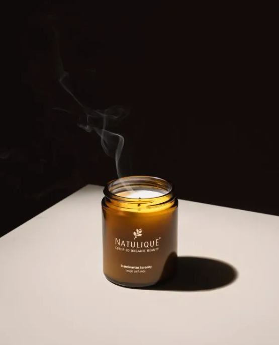 Natulique product in warm editorial light