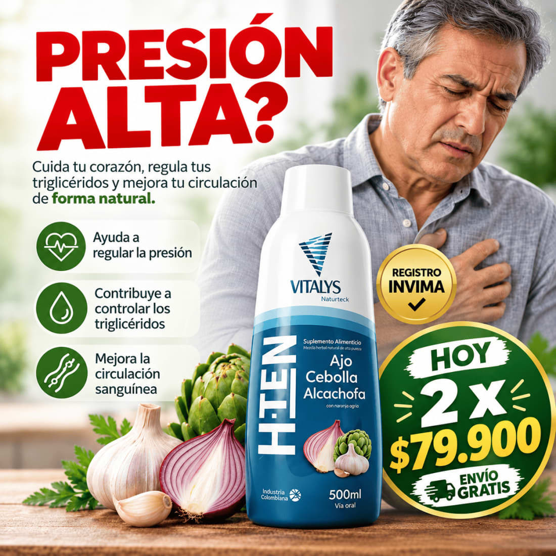 H-Ten ¿Y si cuidar tu presión y circulación empezara con un hábito diario? 💓