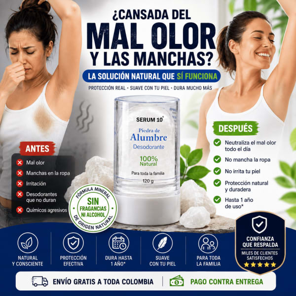 Despídete del mal olor y recupera la confianza, de forma natural
