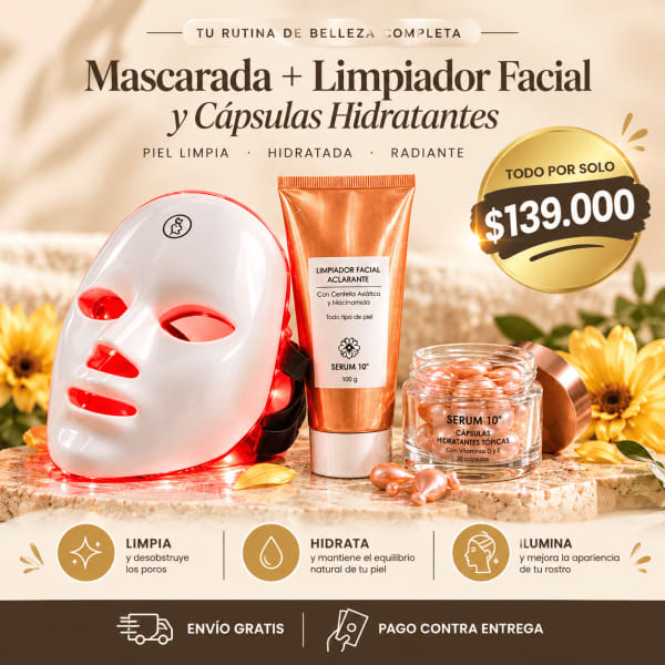 ✨ ¡Luce una piel más luminosa, firme y renovada desde casa!