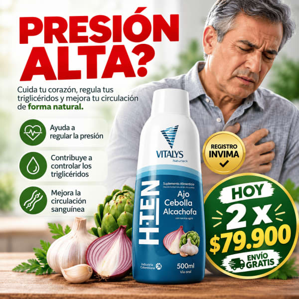 H-Ten ¿Y si cuidar tu presión y circulación empezara con un hábito diario? 💓