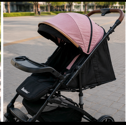 Coche Maleta Reversible C Bandeja