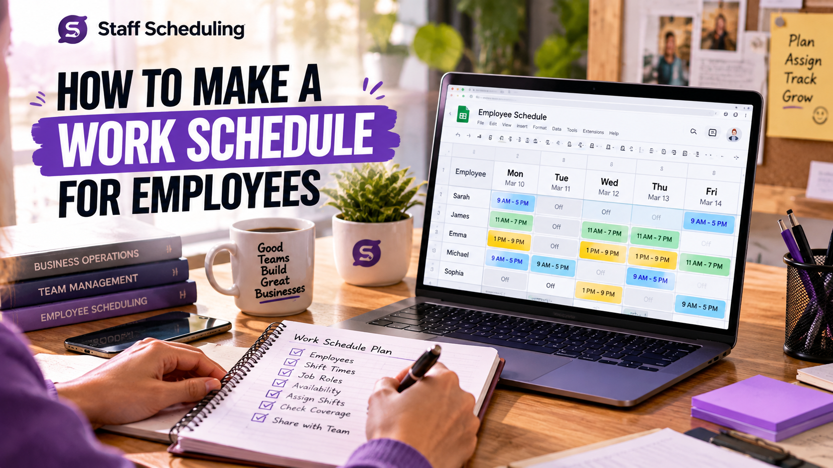 How to Make a Staff Schedule: A Simple Step-by-Step Guide