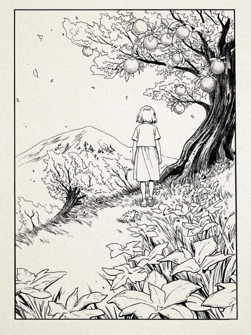 Paysage manga