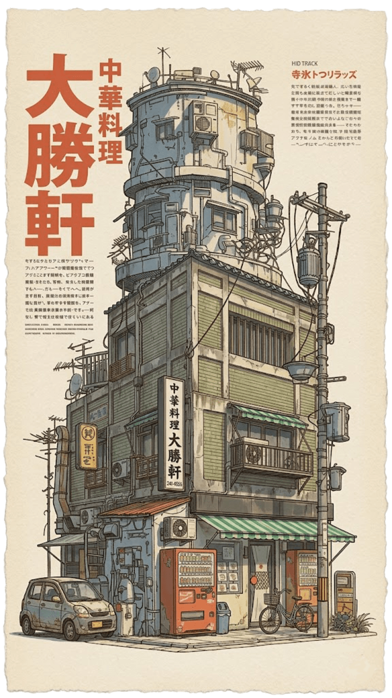 Paysage manga