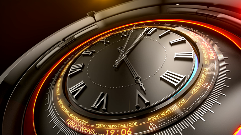 MOTION GRAPHICS, Channel Ident, Hourly Clock, Weather, Business , Sports, Headlines - Image 3
