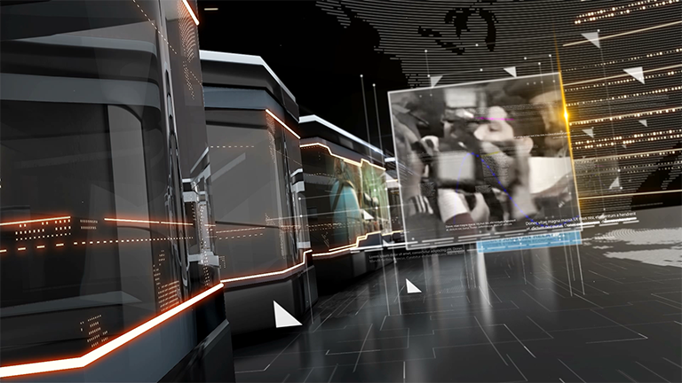 MOTION GRAPHICS, Channel Ident, Hourly Clock, Weather, Business , Sports, Headlines - Image 28
