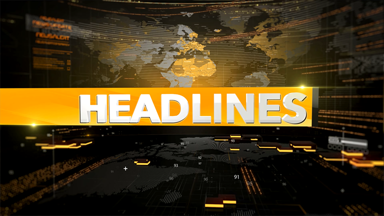MOTION GRAPHICS, Channel Ident, Hourly Clock, Weather, Business , Sports, Headlines - Image 27