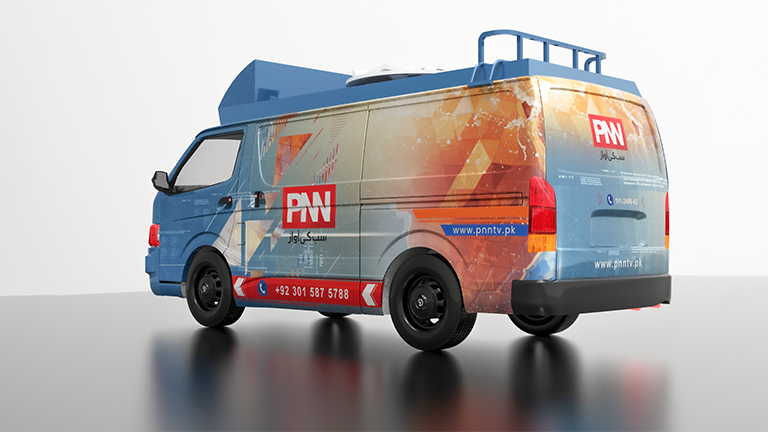BRANDING, Channel Logo, DSNG, Employee Card, Letterhead, Business Card - Image 4