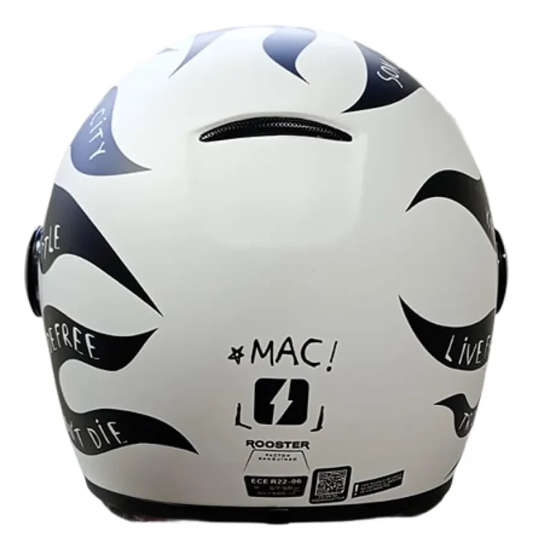 MAC FF006 Rooster Black Fire Matt 2