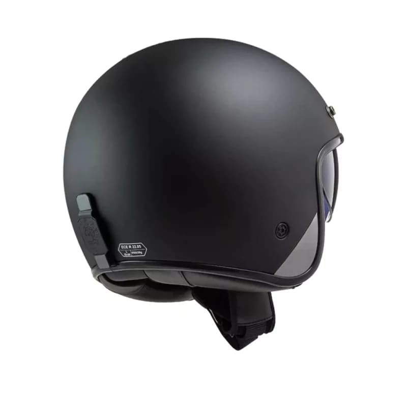 LS2 OF601 Bob Solid Matt Black 2