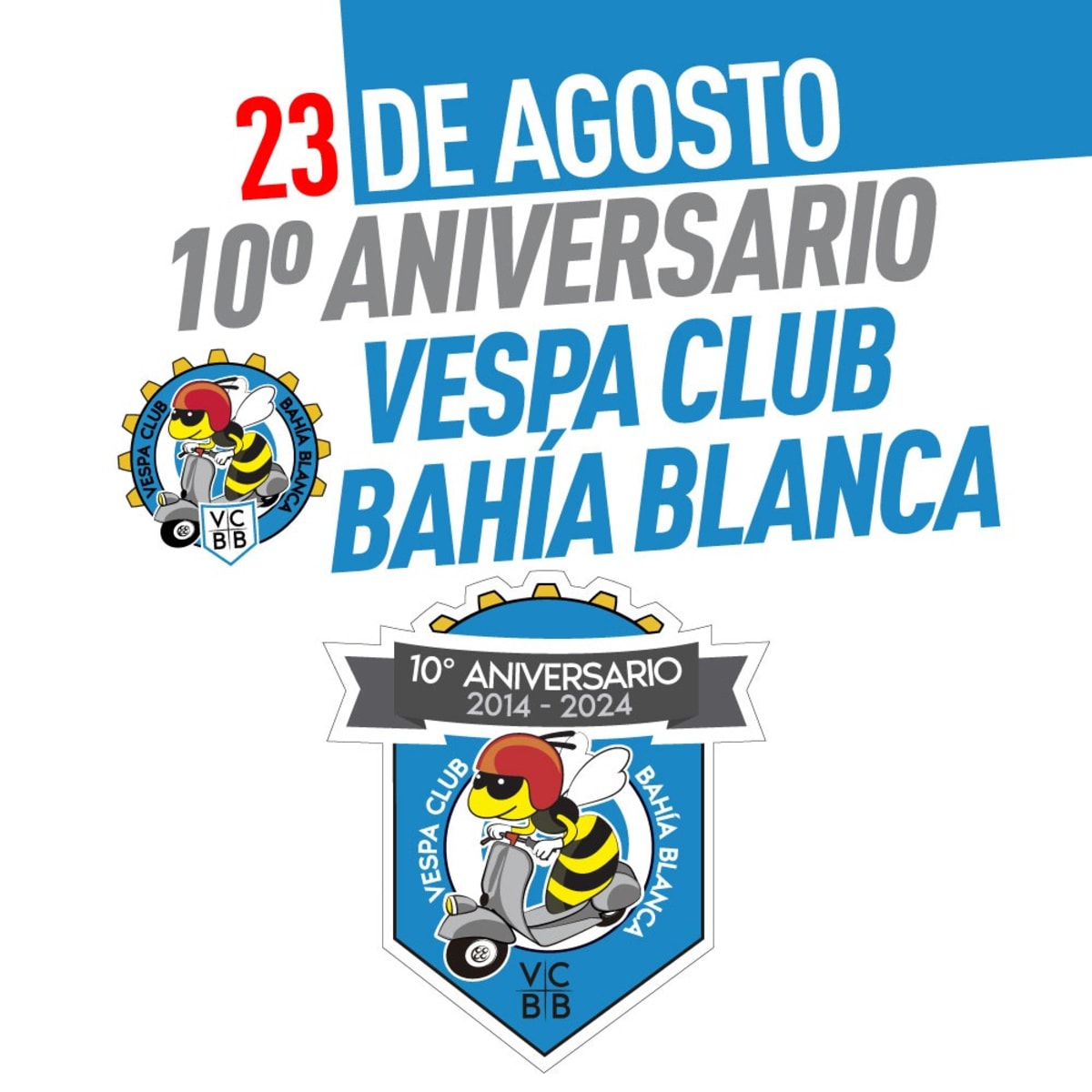 10º Aniversario del Vespa Club Bahía Blanca