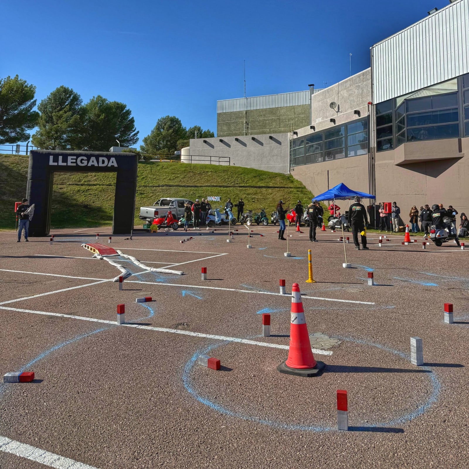 Primer Prueba Piloto de Gymkhana.