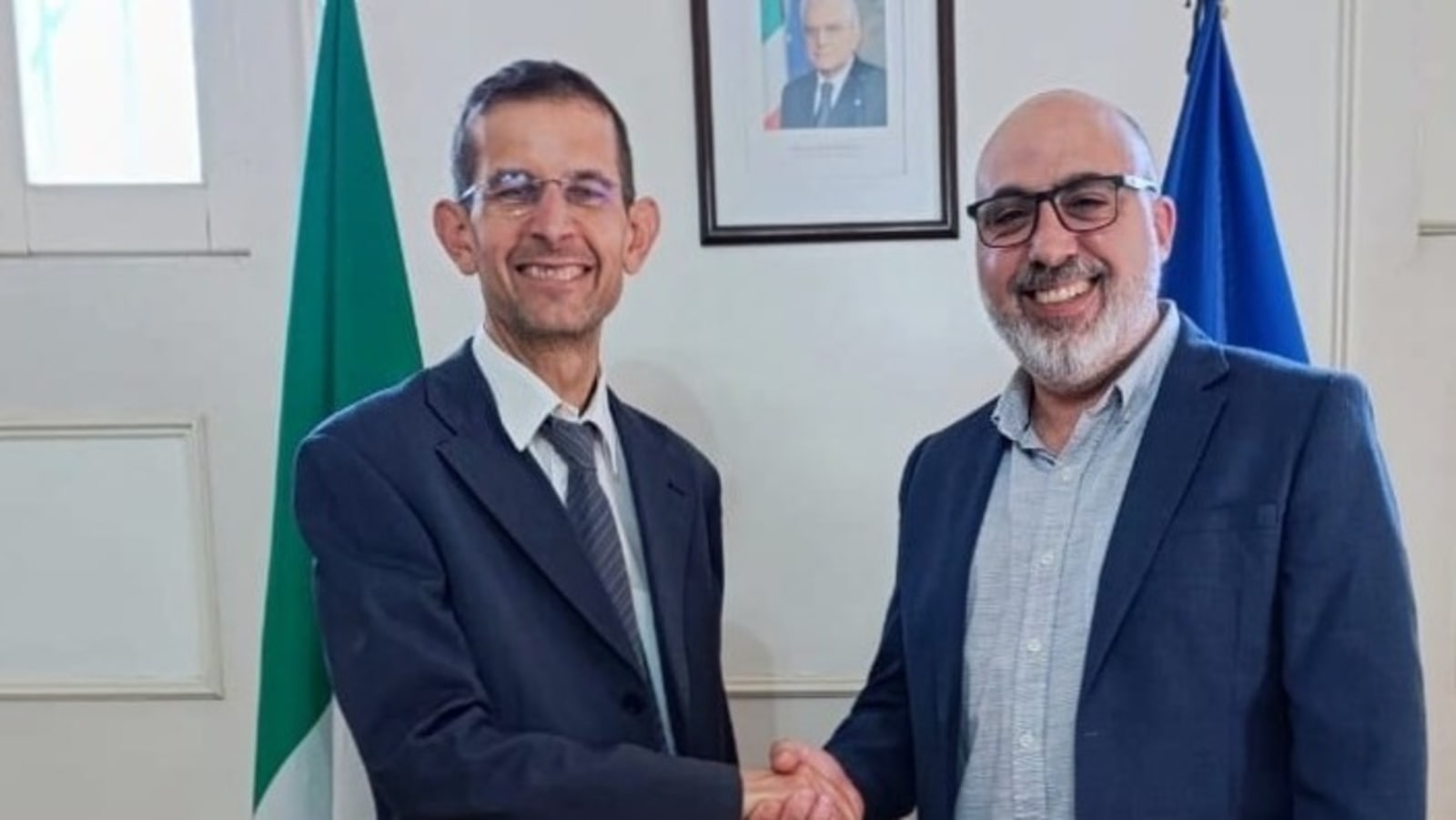 Reunión en el  Consulado General de Italia en Bahía Blanca.