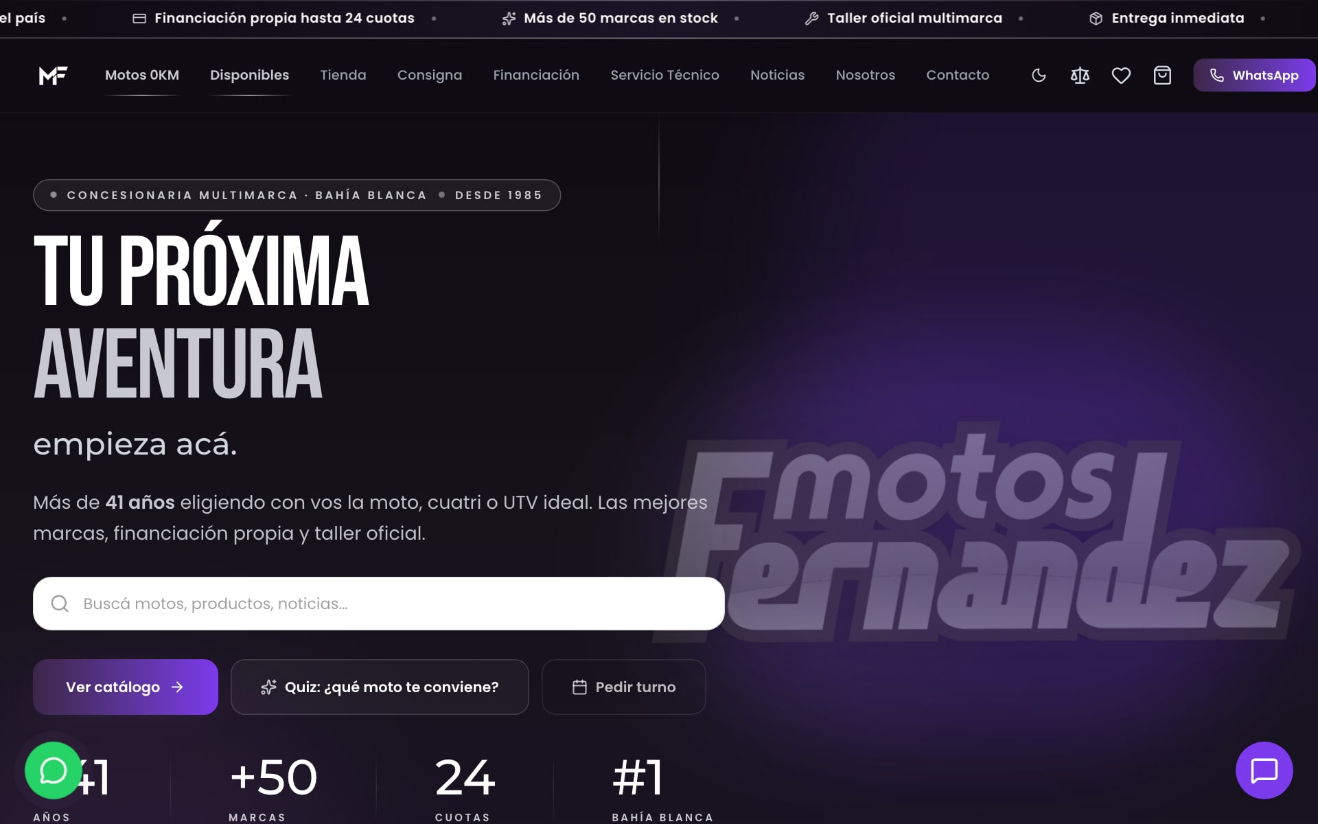 Sistema de Motos Fernández
