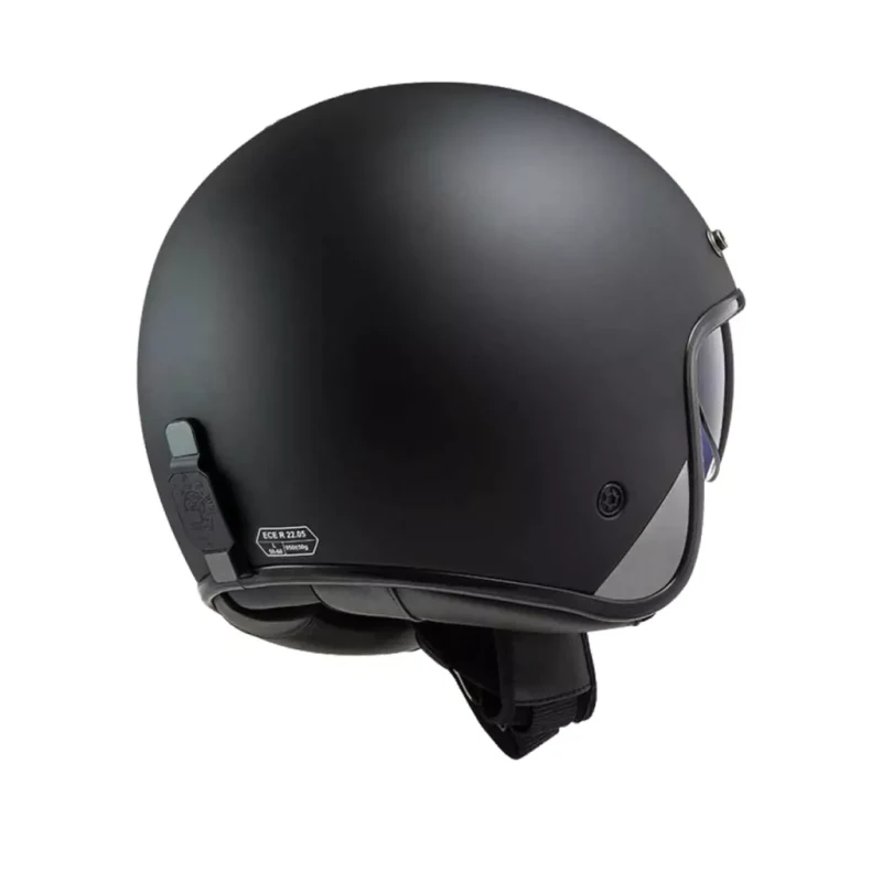 LS2 OF601 Bob Solid Matt Black 2