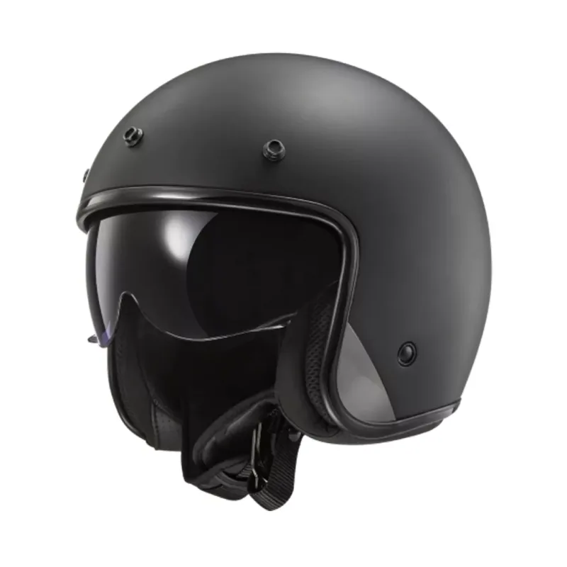 LS2 OF601 Bob Solid Matt Black - Thumbnail 6