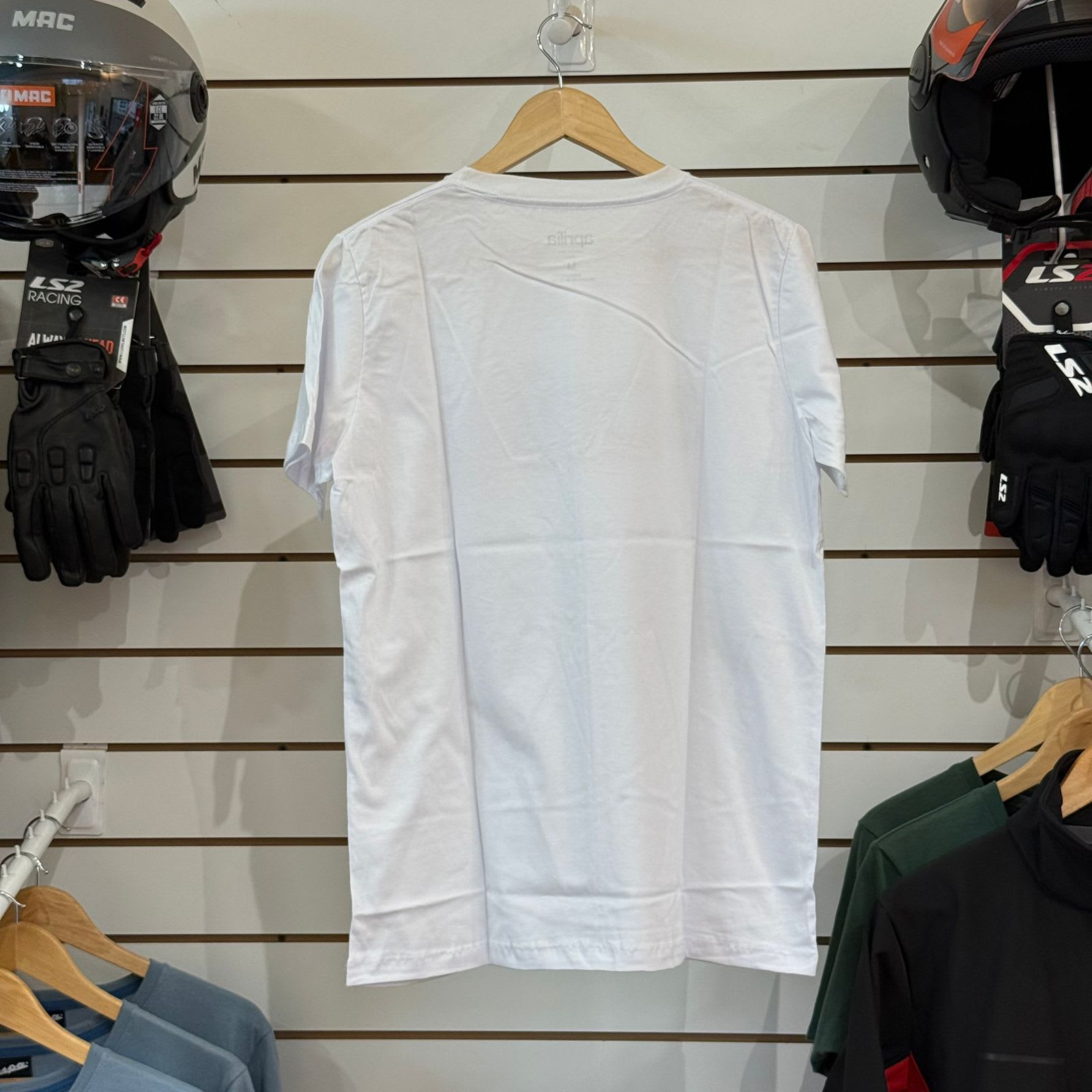 Remera Aprilia Logo Blanca - Thumbnail 4