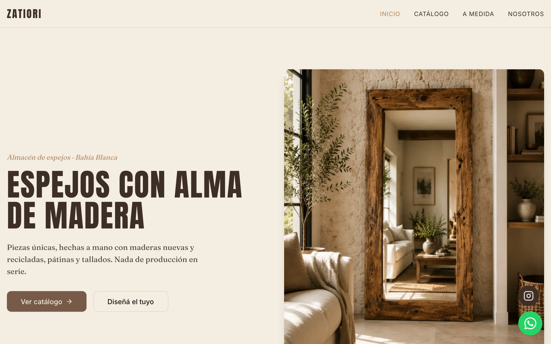 Su web viva — home