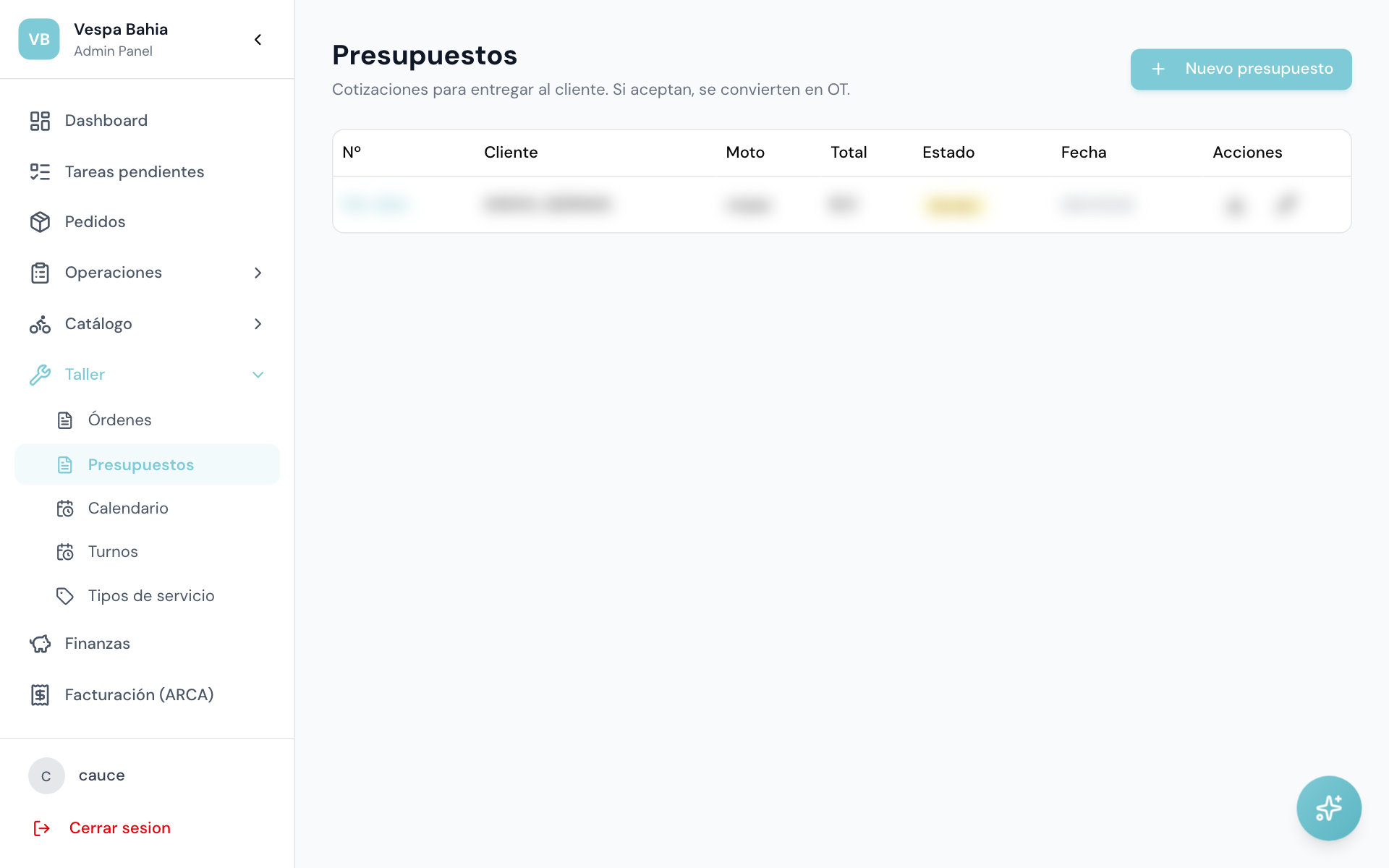 Presupuestos