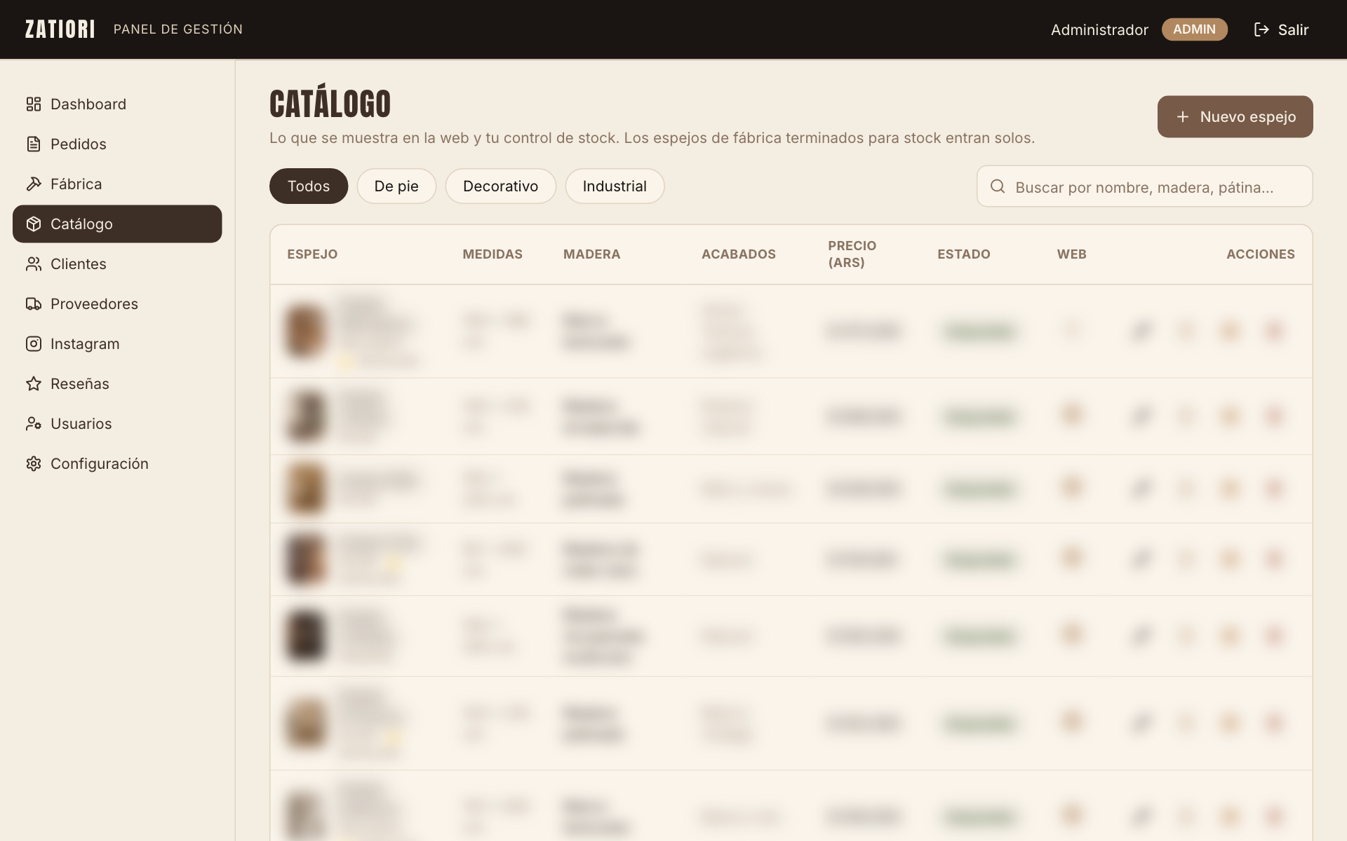 Catálogo