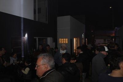 Público en la inauguración