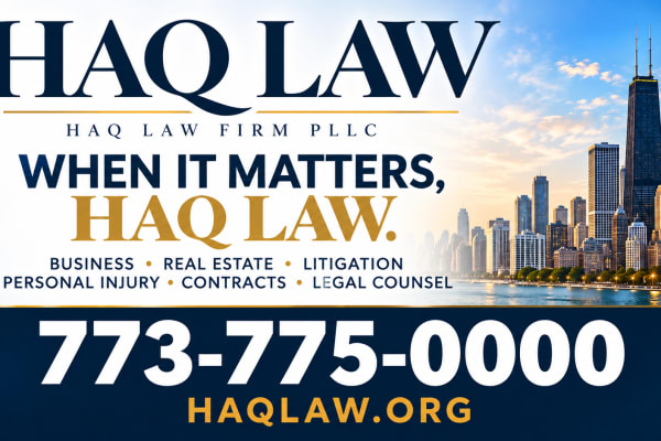 Flyer from Haq Law Firm PLLC