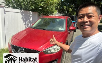 Mark's 2014 Mazda CX-5 Donated to Habitat for Humanity in East Northport, NY