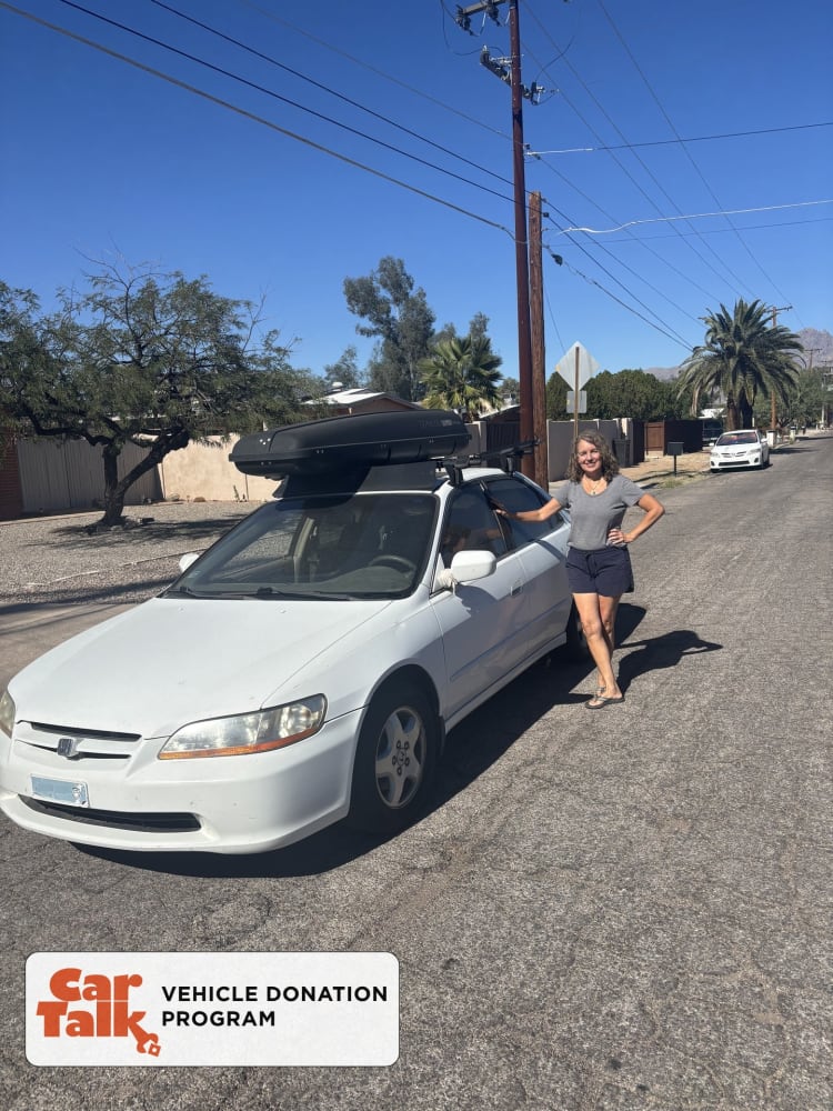 Sharon's 1999 Honda Accord Donated to Arizona PBS in Tucson, AZ