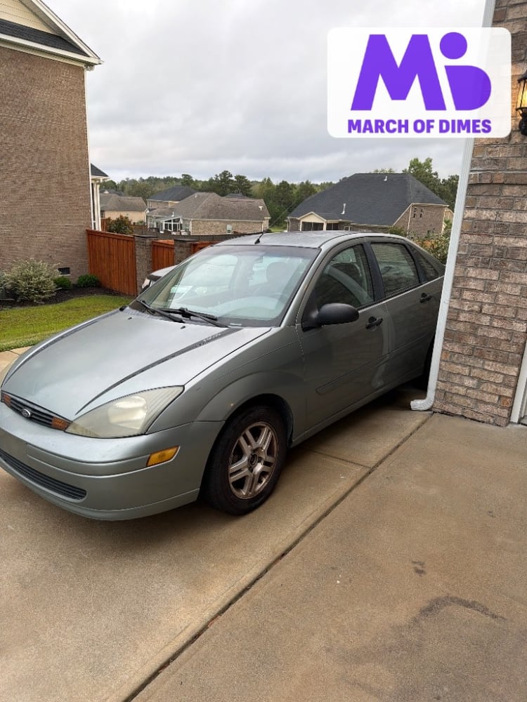 Kwashaun's 2003 Ford Focus Donated to March of Dimes in Elgin, SC