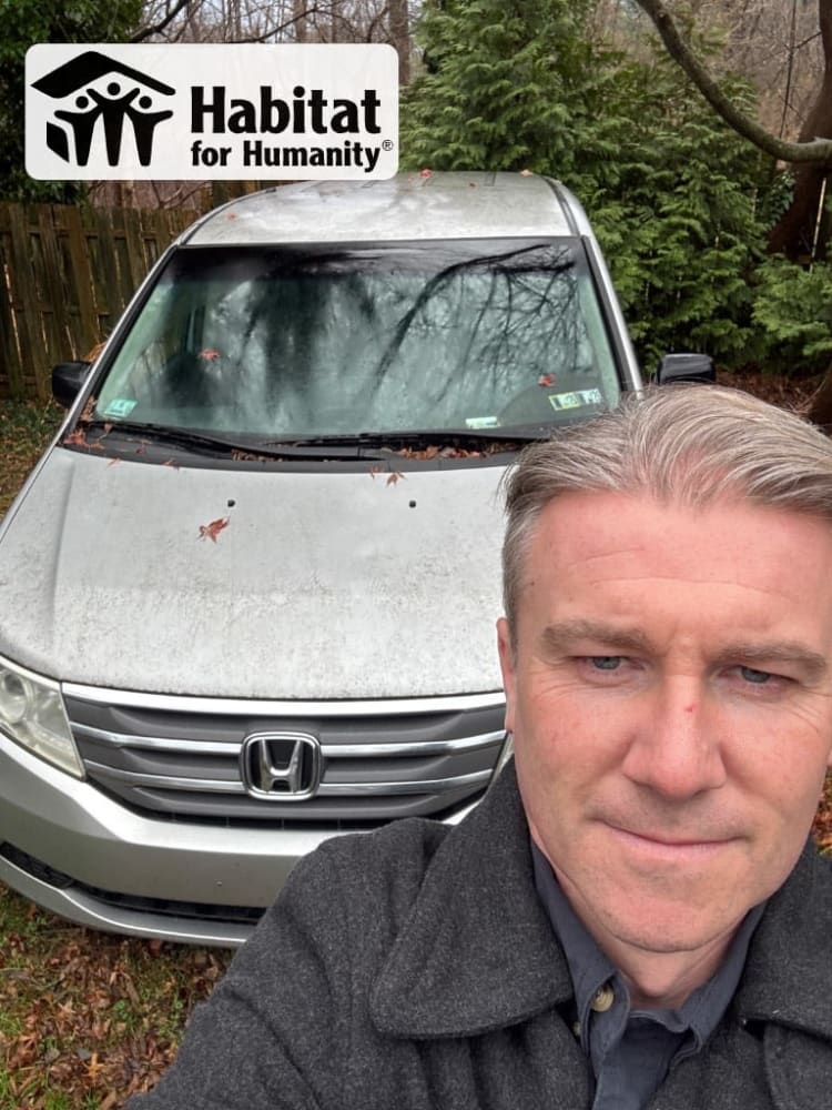 Daniel's 2012 Honda Odyssey Donated to Habitat for Humanity in Media, PA