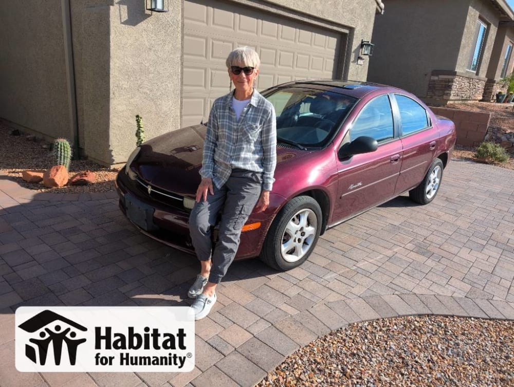 Sherrill & Kenneth's 2001 Plymouth Neon Donated to Habitat for Humanity in Tucson, AZ
