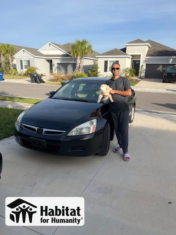 Sundararaman's 2006 Honda Accord Donated to Habitat for Humanity in Palmetto, FL