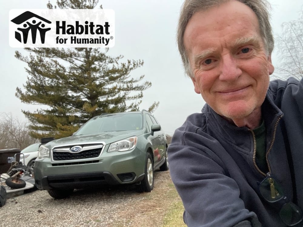Jack's 2016 Subaru Forester Donated to Habitat for Humanity in Barrington, IL