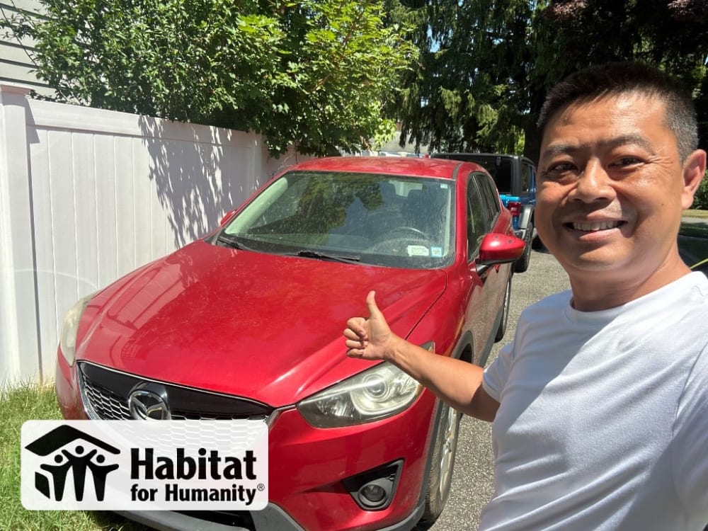 Mark's 2014 Mazda CX-5 Donated to Habitat for Humanity in East Northport, NY