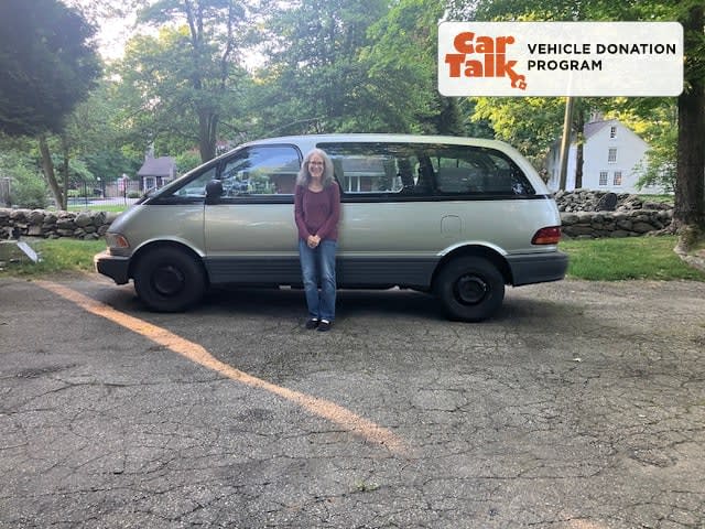 Ellin's 1993 Toyota Previa Donated to WSHU Public Radio in Norwalk, CT