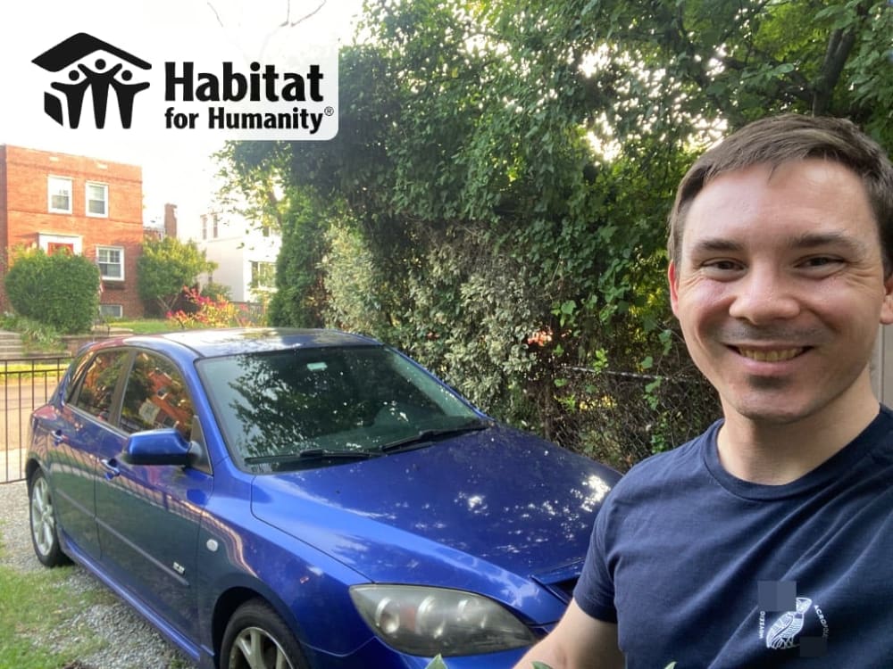 Anthony's 2007 Mazda Mazda3 Donated to Habitat for Humanity in Alexandria, VA