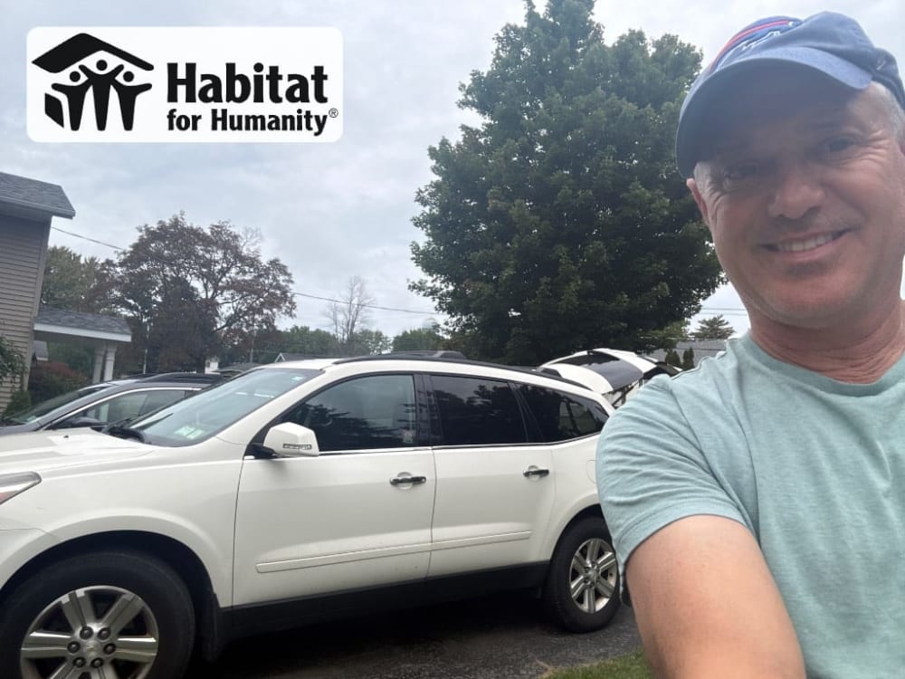 Gordon's 2014 Chevrolet Traverse Donated to Habitat for Humanity in Oswego, NY