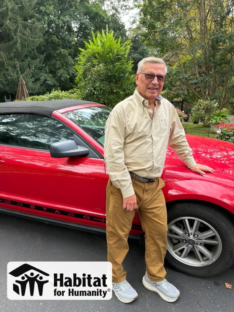 Randall's 2005 Ford Mustang Donated to Habitat for Humanity in Cold Spring Harbor, NY