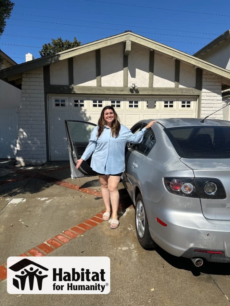 Kimberly's 2008 Mazda Mazda3 Donated to Habitat for Humanity in Westminster, CA