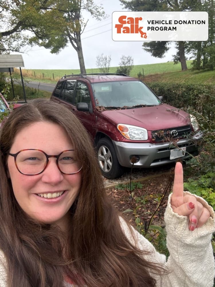 Leah's 2005 Toyota RAV4 Donated to WVTF in Blacksburg, VA