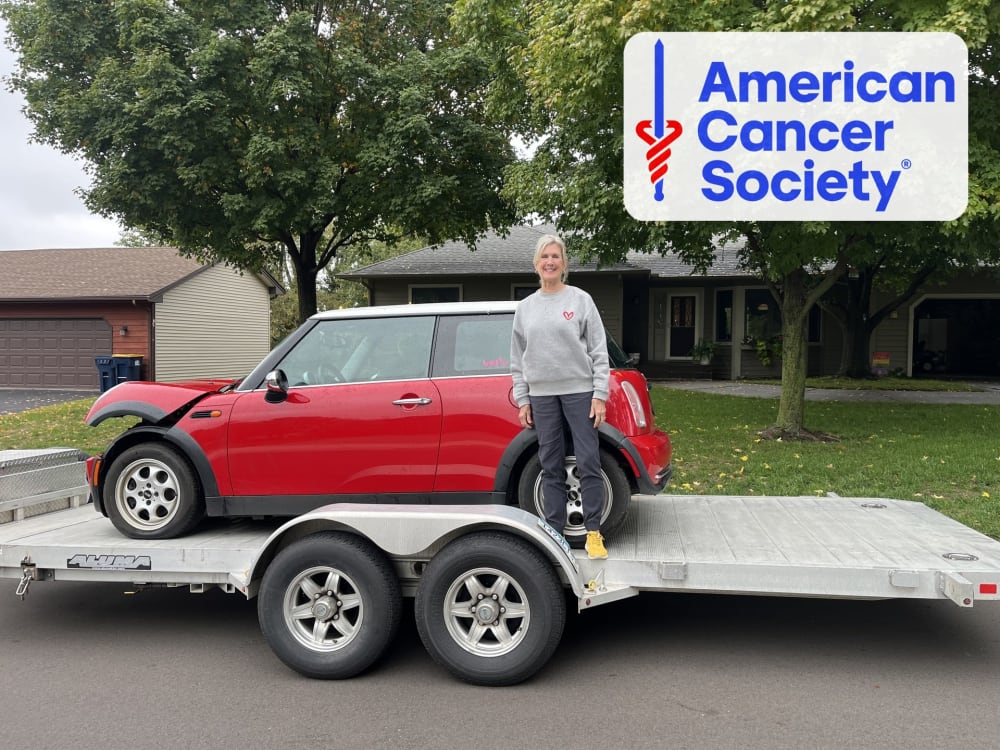 Nancy's 2005 Mini Cooper Donated to American Cancer Society in Lakeville, MN