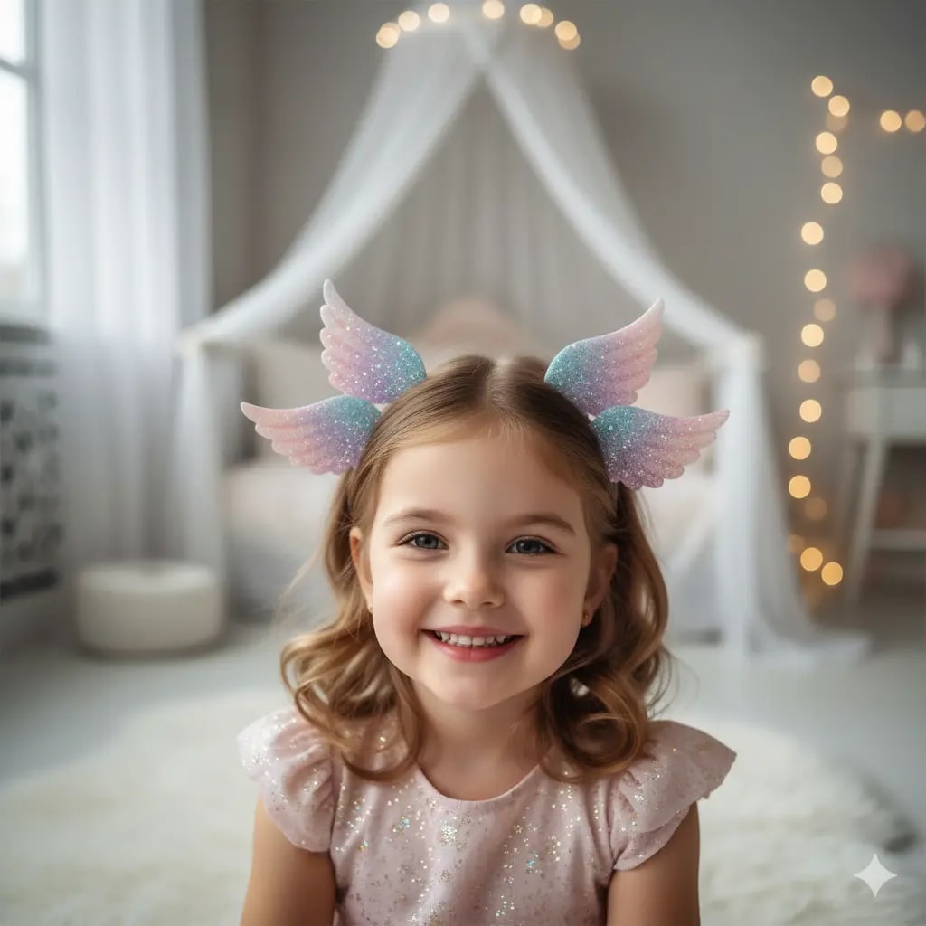 Unicorn Wings Hair Clips