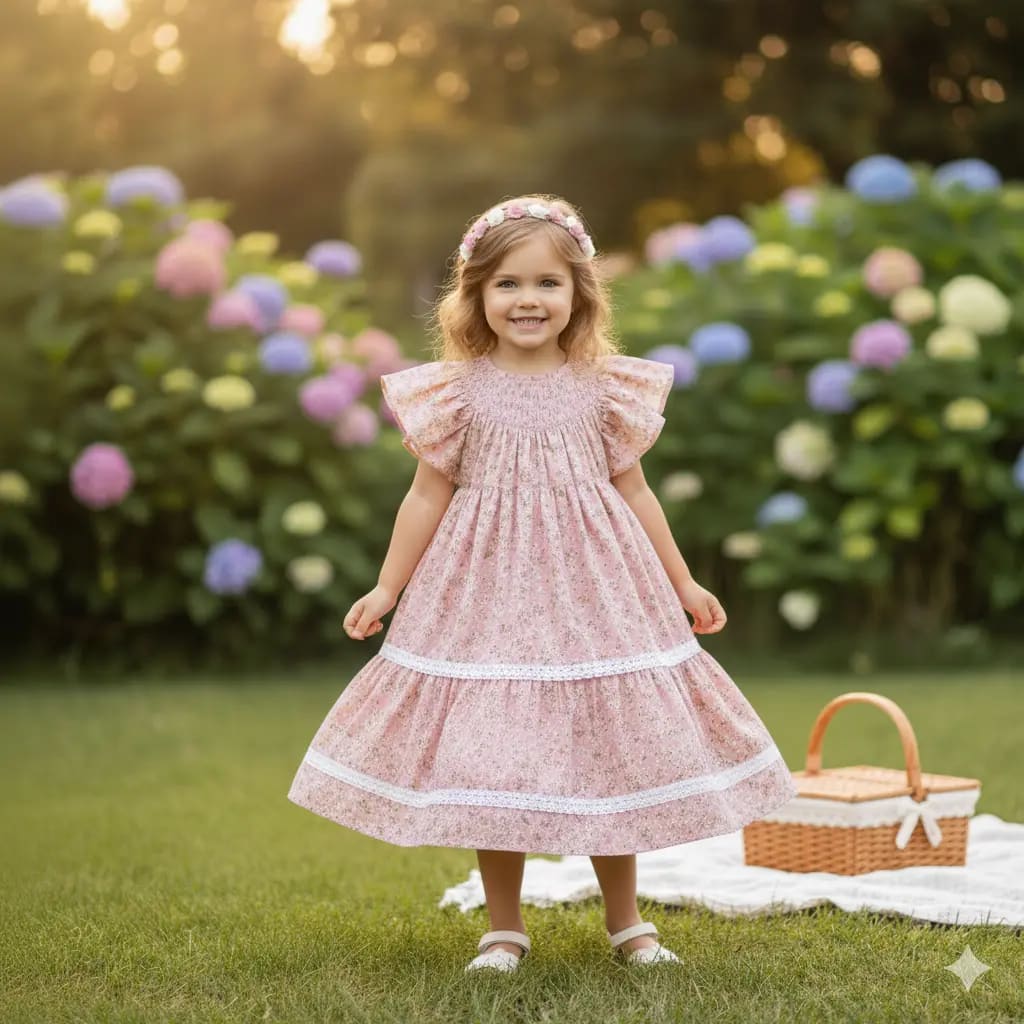 Garden Party Twirl Dress