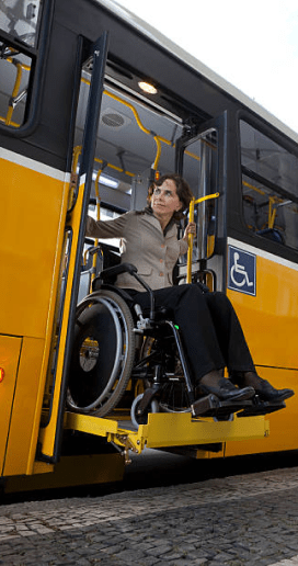 אוטובוס מונגש לנכים