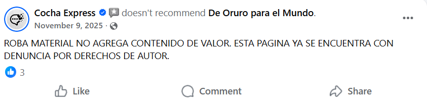 Denuncia de Sebas Arce Montes 2