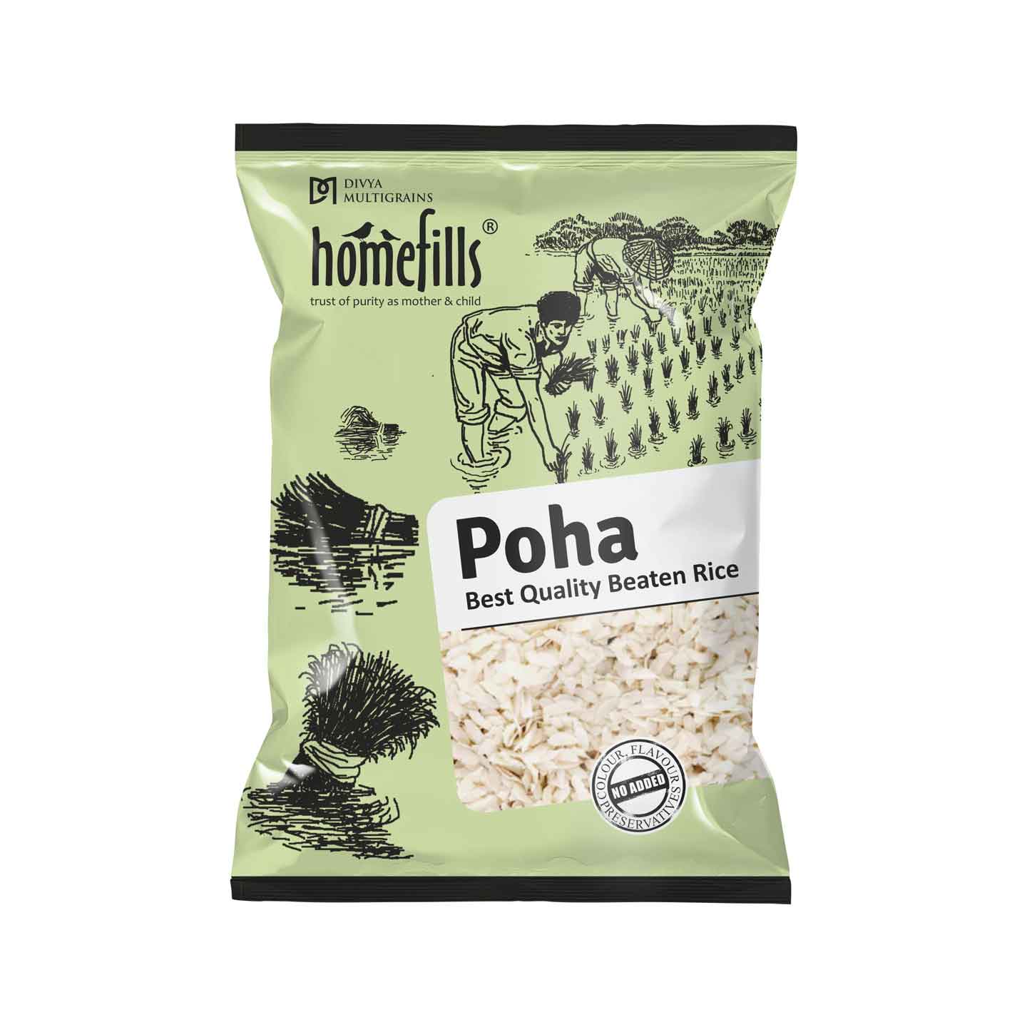 Homefills Poha (White)