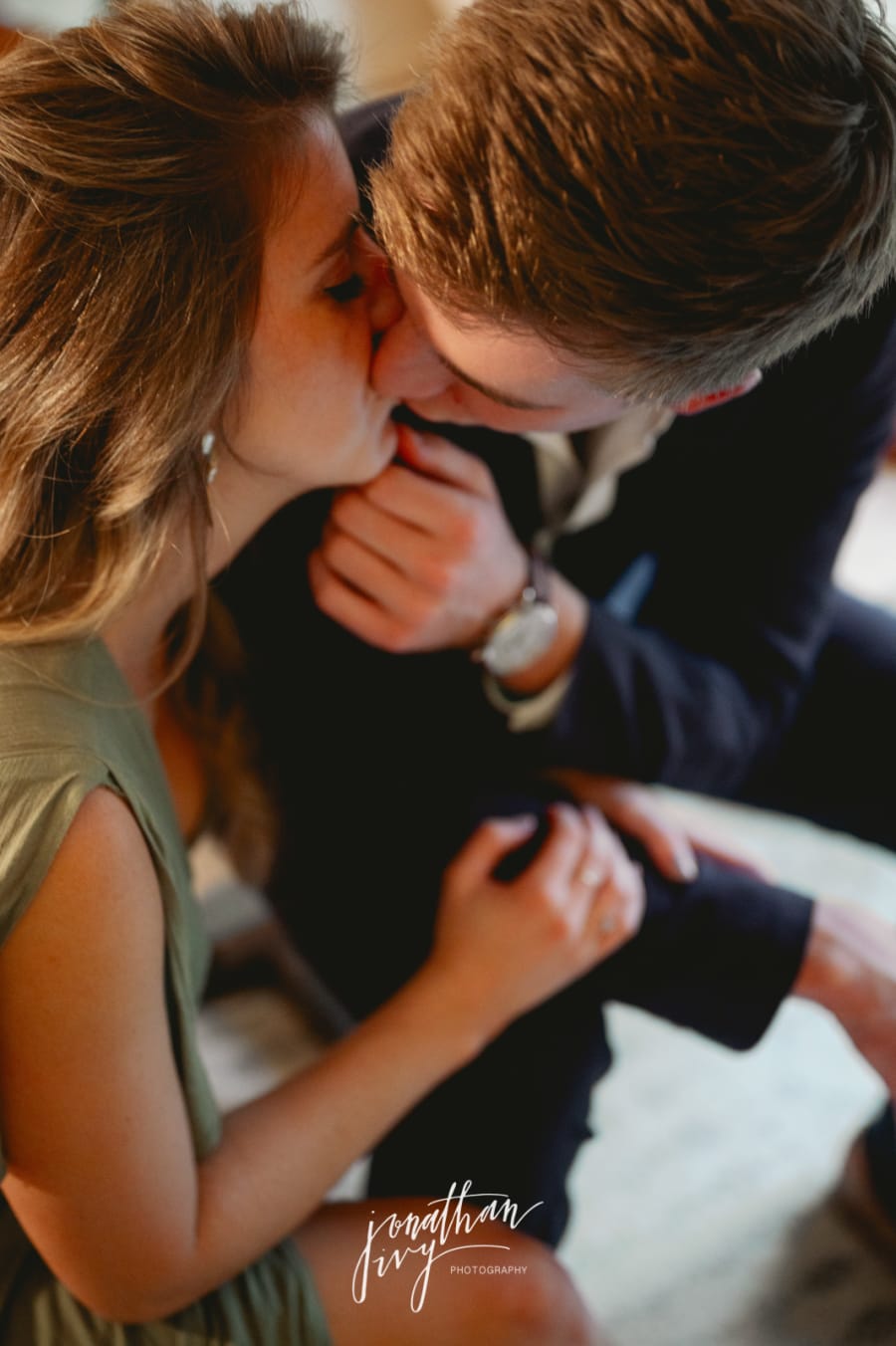 Intimate at Home Engagement Session Ideas
